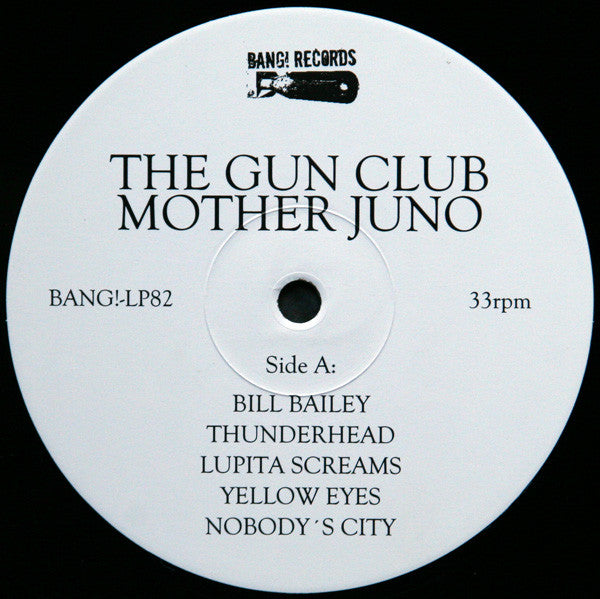 The Gun Club : Mother Juno (LP, Album, RE, RM)