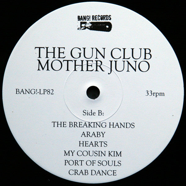 The Gun Club : Mother Juno (LP, Album, RE, RM)