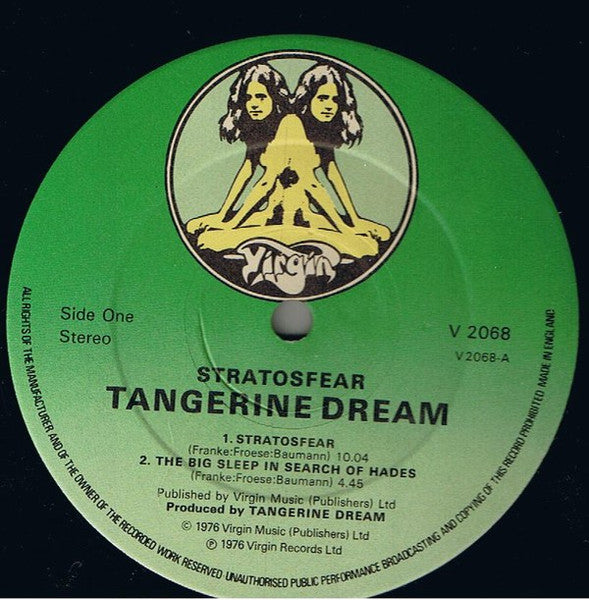 Tangerine Dream : Stratosfear (LP, Album, Gat)