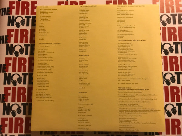 Teenage Guitar : More Lies From The Gooseberry Bush (LP, Album)