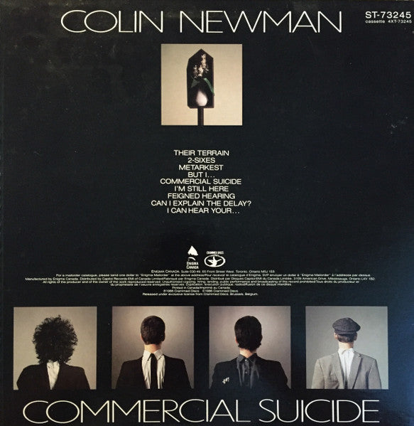 Colin Newman : Commercial Suicide (LP, Album)
