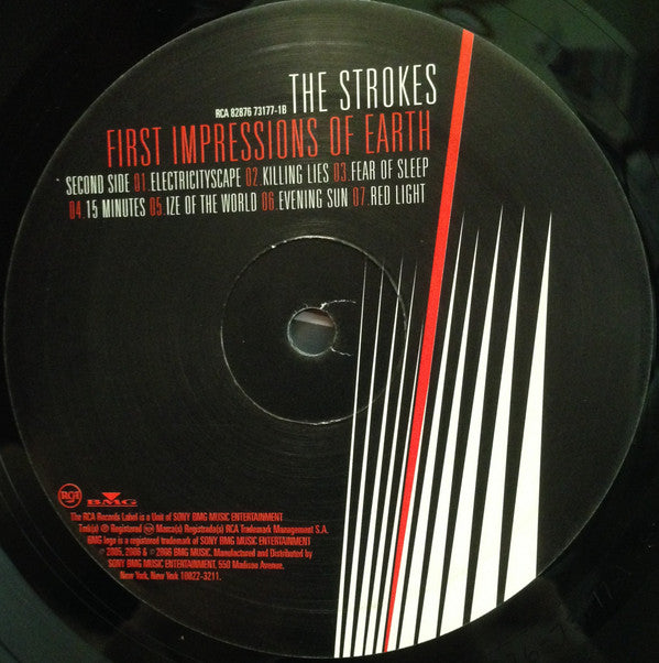 The Strokes : First Impressions Of Earth (LP, Album)