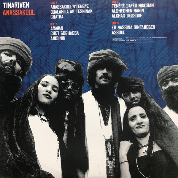 Tinariwen = Tinariwen : Amassakoul = ⵎⵙⵘⵍ (2xLP, Album, RE, RM)