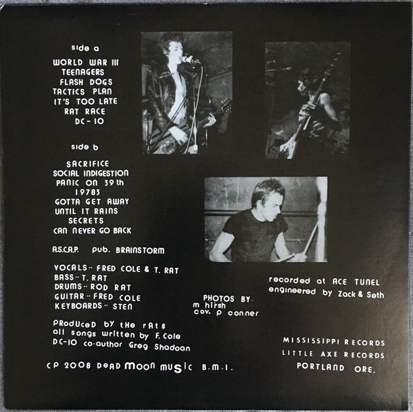 The Rats (5) : The Rats (LP, Album, RE, RP)