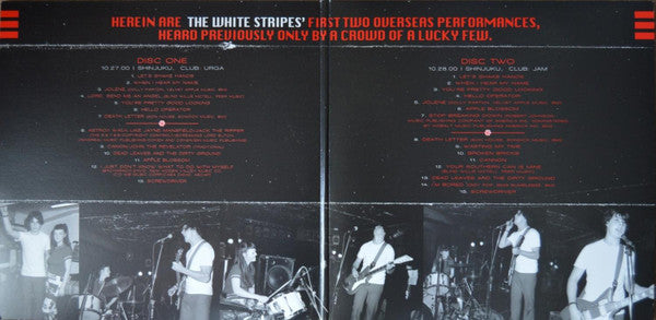 The White Stripes : Live Under The Lights Of The Rising Sun (LP, 180 + LP, Red + Ltd)