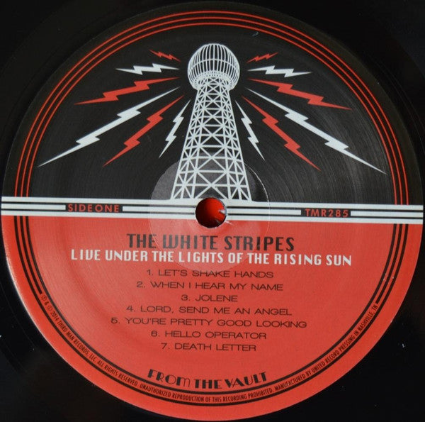 The White Stripes : Live Under The Lights Of The Rising Sun (LP, 180 + LP, Red + Ltd)