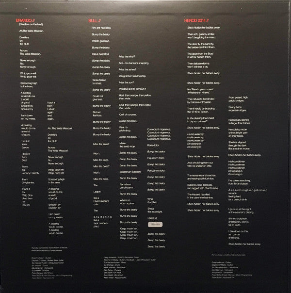 Scott Walker + Sunn O))) : Soused  (LP + LP, S/Sided + Album)
