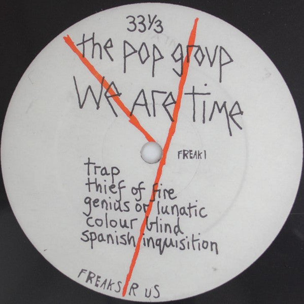 The Pop Group : We Are Time (LP, Album, Comp, Ltd, RE, RM, 180)