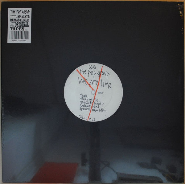 The Pop Group : We Are Time (LP, Album, Comp, Ltd, RE, RM, 180)