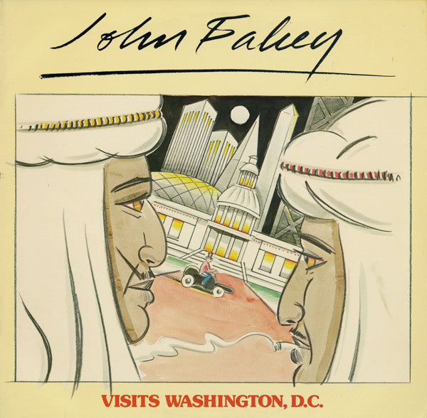 John Fahey : Visits Washington, D.C. (LP, Album, RE)