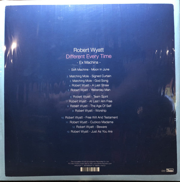 Robert Wyatt : Different Every Time Volume 1 (Ex Machina) (2xLP, Comp)