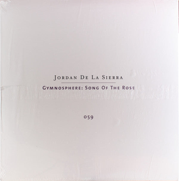 Jordan De La Sierra : Gymnosphere: Song Of The Rose (2xLP, Album, RE)