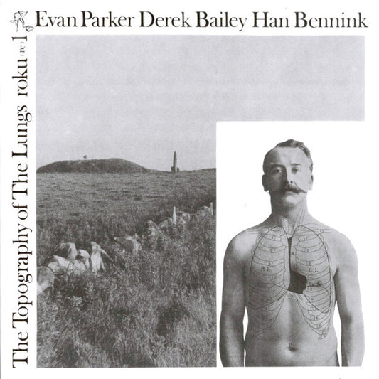 Evan Parker, Derek Bailey, Han Bennink : The Topography Of The Lungs (LP, RE)