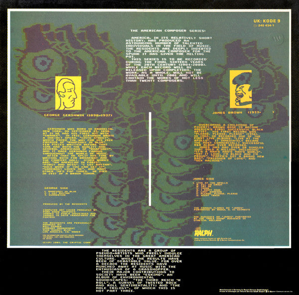 The Residents : George & James (American Composer Series - Volume 1) (LP, Album)