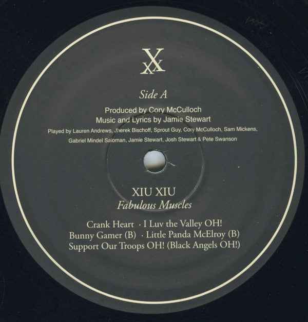 Xiu Xiu : Fabulous Muscles (LP, Album, RM, RP, 180)
