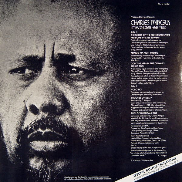 Charles Mingus : Let My Children Hear Music (LP, Album, Ltd, RE, RM, 180)