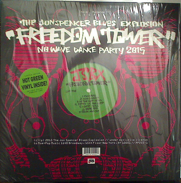The Jon Spencer Blues Explosion : Freedom Tower-No Wave Dance Party 2015 (LP, Album, Ltd, Hot)