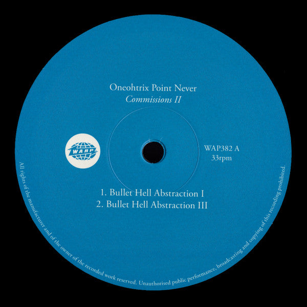 Oneohtrix Point Never : Commissions II (12", EP, RSD, Ltd)