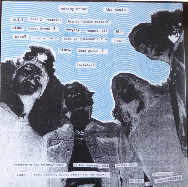 The Heads (2) : Nobody Knows (2xLP, Ltd)