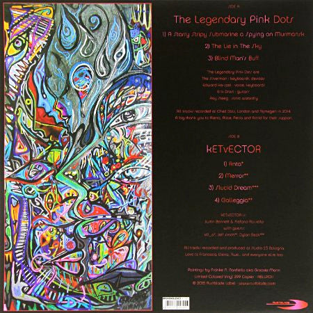 The Legendary Pink Dots / kETvECTOR : The Shock Exchange (LP, Album, RSD, Ltd, Tra)