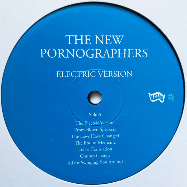 The New Pornographers : Electric Version (LP, Album, RE, 180)