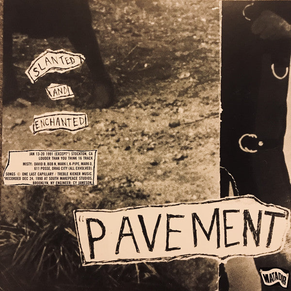 Pavement : Slanted And Enchanted (LP, Album, RE, RM, 180)