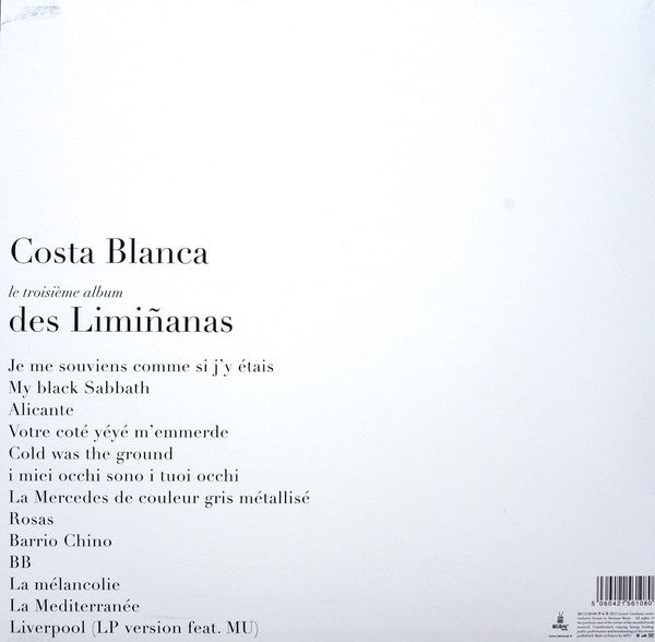 The Limiñanas : Costa Blanca (LP, Album, RE + CD, Album, RE)