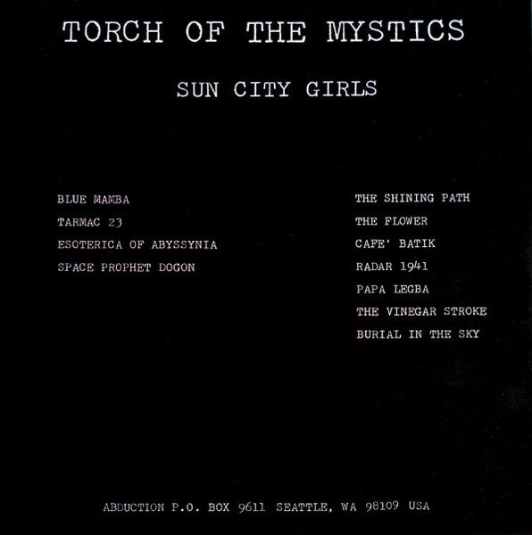 Sun City Girls : Torch Of The Mystics (LP, Album, RE, RM)
