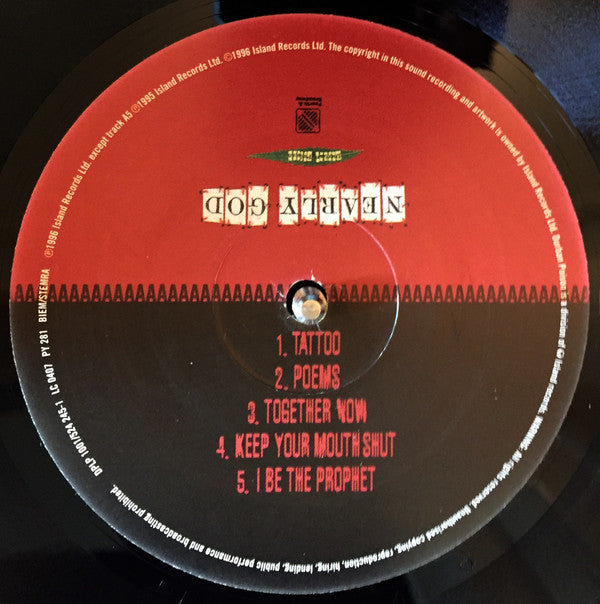 Nearly God : Nearly God (LP, Album, Ltd)