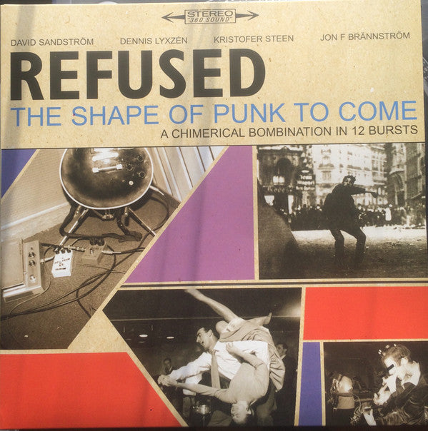 Refused : The Shape Of Punk To Come (A Chimerical Bombination In 12 Bursts) (2xLP, Album, RE, RM, 180)