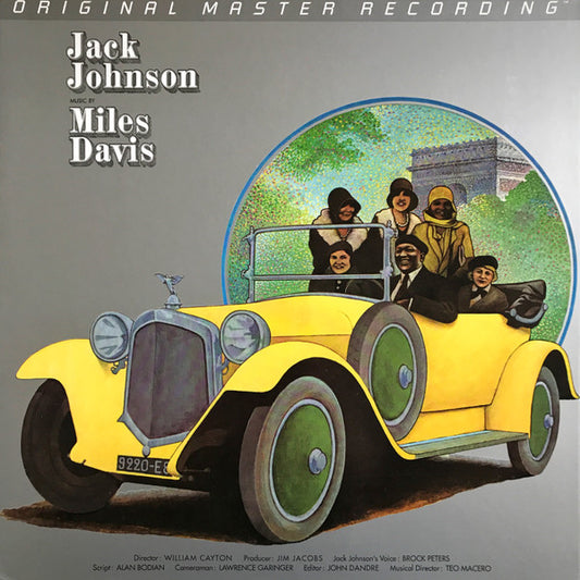 Miles Davis : Jack Johnson (Original Soundtrack Recording) (LP, Album, Ltd, Num, RE, S/Edition, 180)
