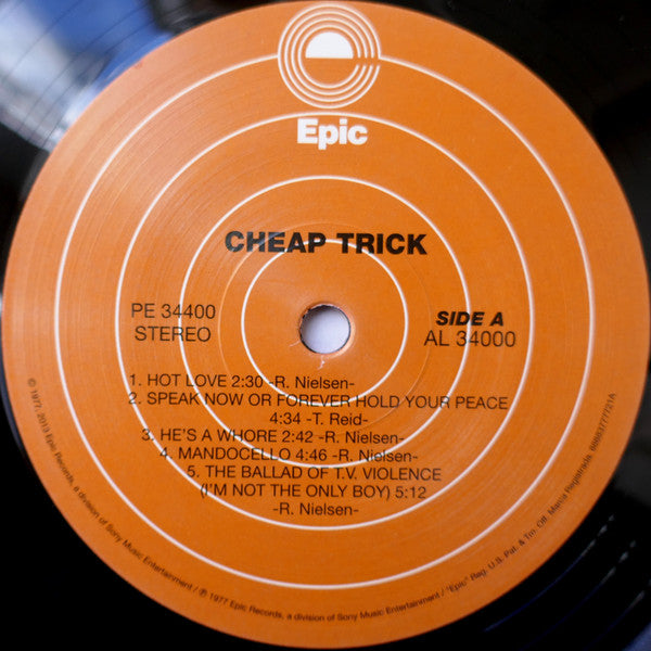 Cheap Trick : Cheap Trick (LP, Album, RE, RM)