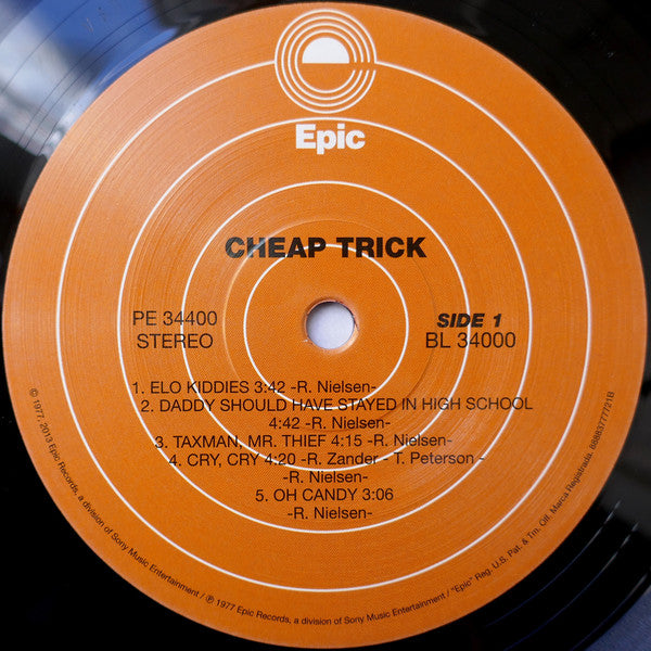 Cheap Trick : Cheap Trick (LP, Album, RE, RM)