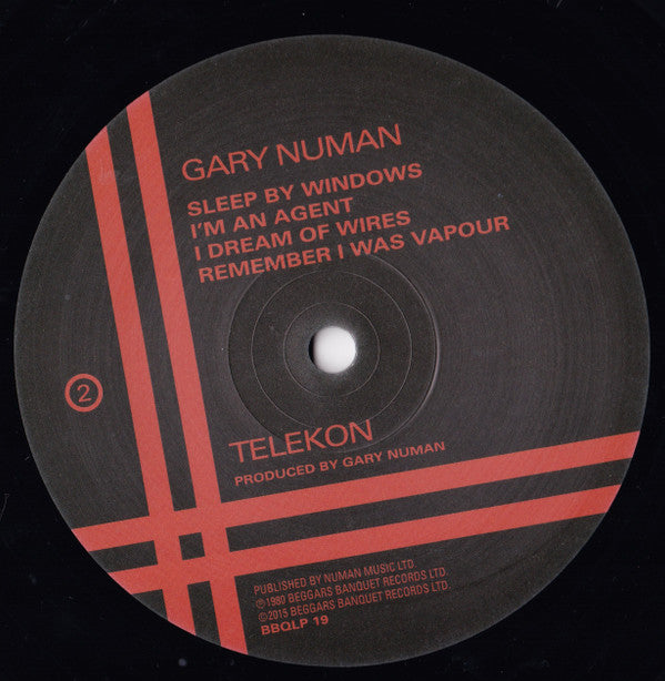 Gary Numan : Telekon (2xLP, Album, RE, Gat)