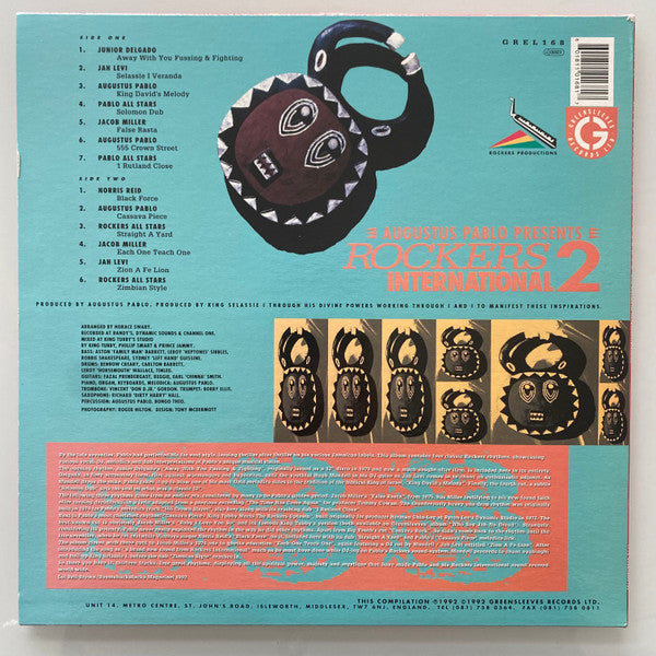 Augustus Pablo : Rockers International 2 (LP, Comp, RE)