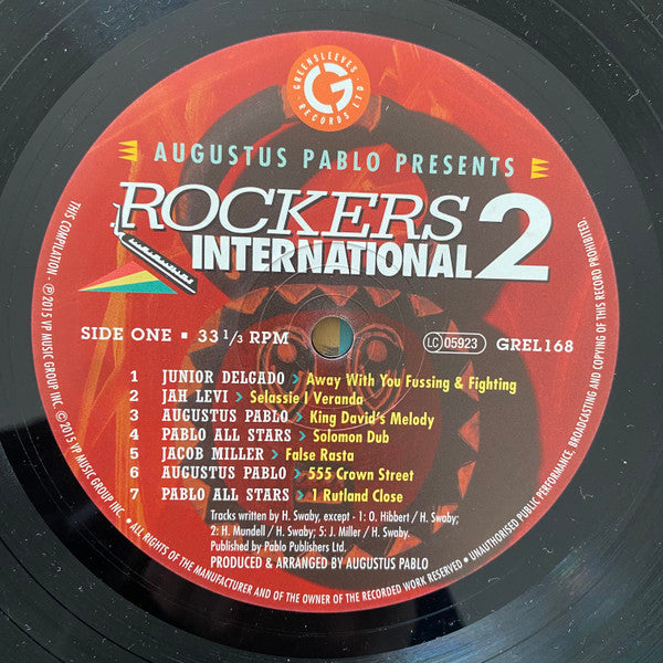 Augustus Pablo : Rockers International 2 (LP, Comp, RE)