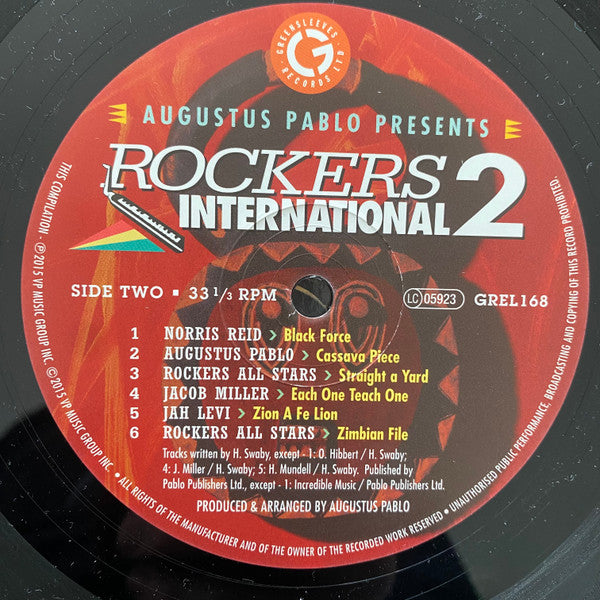 Augustus Pablo : Rockers International 2 (LP, Comp, RE)