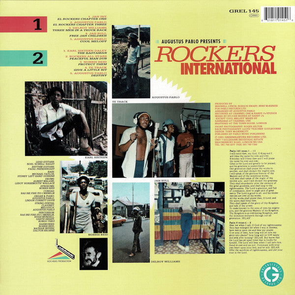Augustus Pablo : Rockers International (LP, Comp, RE)