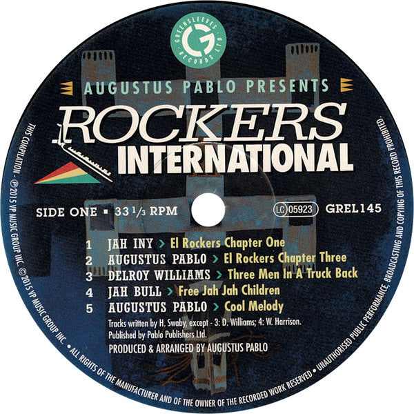 Augustus Pablo : Rockers International (LP, Comp, RE)