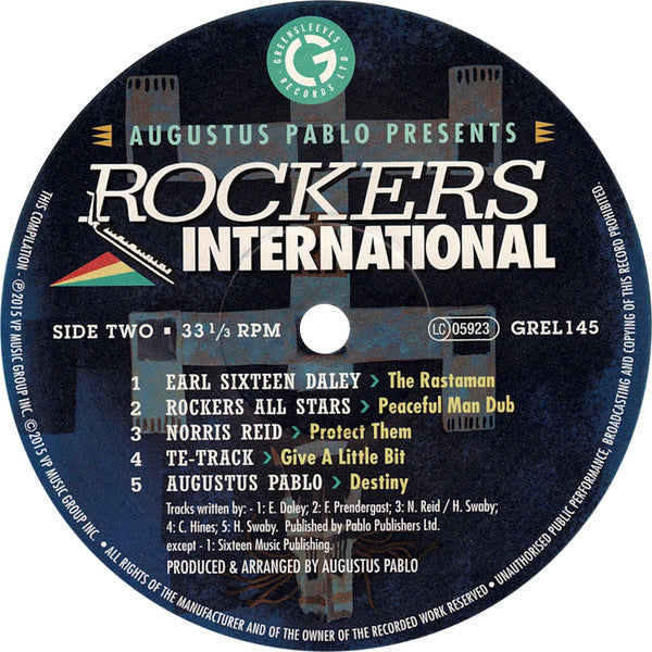 Augustus Pablo : Rockers International (LP, Comp, RE)