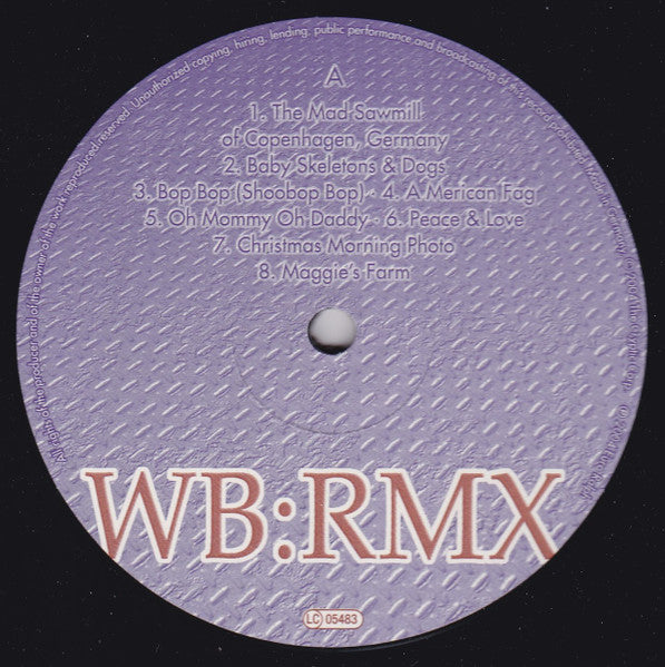 The Residents : WB:RMX (LP, Album)