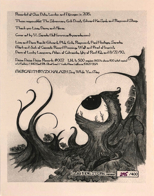 The Legendary Pink Dots : A Scented Candle (12", EP, Ltd, Num)