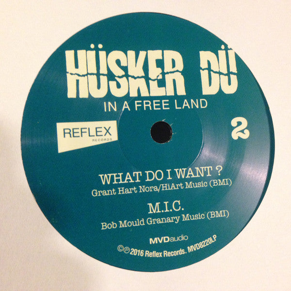 Hüsker Dü : In A Free Land (7", RSD, Ltd, RE)