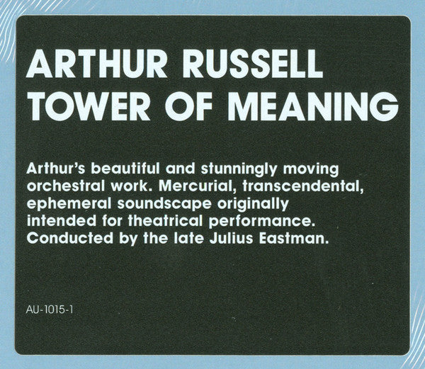Arthur Russell : Tower Of Meaning (LP, Album, RE)