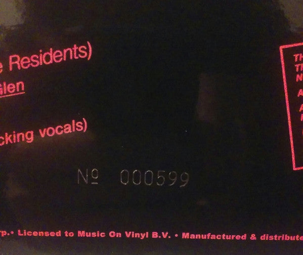 The Residents : Please Do Not Steal It! (LP, RSD, Comp, Ltd, Num, RE, Whi)