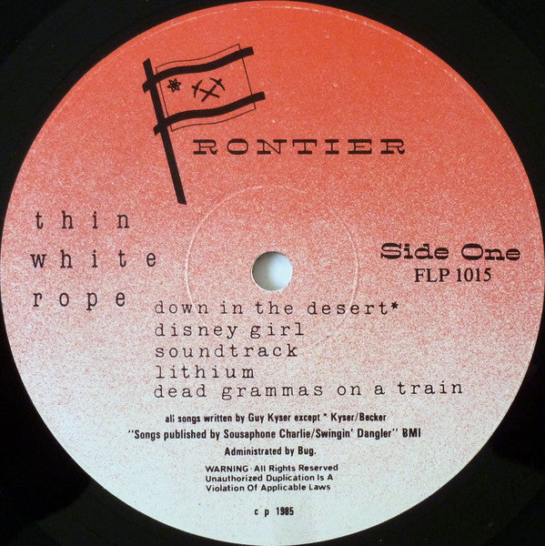 Thin White Rope : Exploring The Axis (LP, Album)