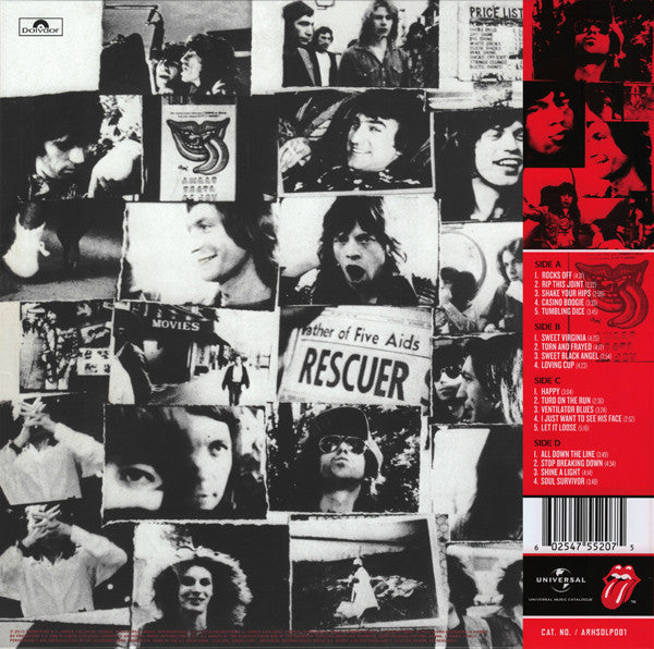 Rolling Stones* : Exile On Main St (2xLP, Album, Ltd, RE, RM, Hal)