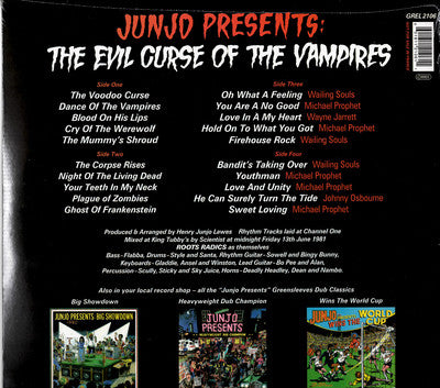 Henry "Junjo" Lawes : The Evil Curse Of The Vampires (LP, Album, RE, RM + LP, Comp, RM)