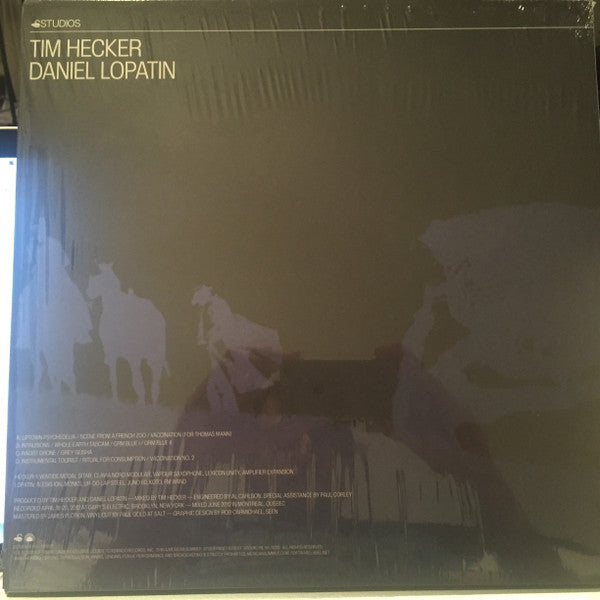 Tim Hecker, Daniel Lopatin : Instrumental Tourist (2xLP, Album)