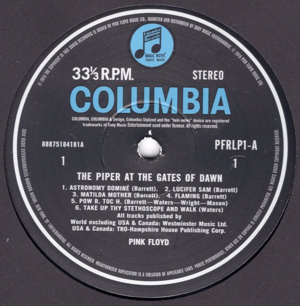Pink Floyd : The Piper At The Gates Of Dawn (LP, Album, RE, RM, 180)